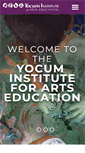 Mobile Screenshot of institute-of-arts.org