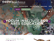 Tablet Screenshot of institute-of-arts.org